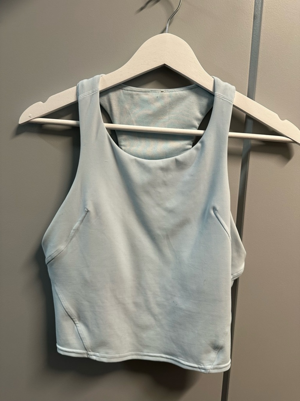 lululemon Wunder Train Tank in light blue